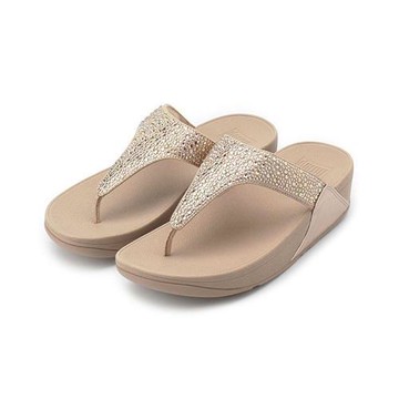FITFLOP LULU 水鑽夾腳拖鞋 米 6212-15931 女鞋