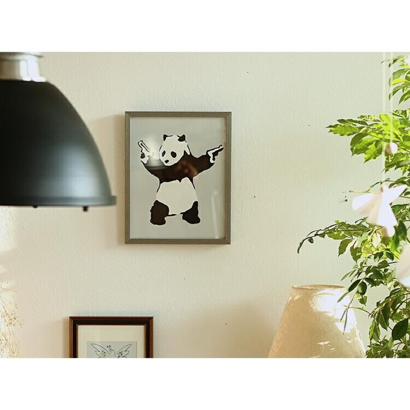 アートポスター Banksy (バンクシー) Panda with Guns インテリア 絵