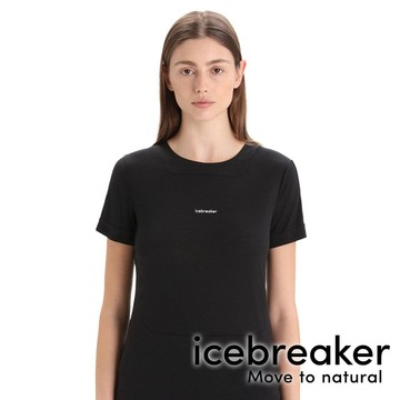 【icebreaker】ZoneKnit Cool-Lite女網眼透氣短袖上衣 BF150 『黑』戶外 運動 柔軟 舒適 羊毛 吸濕 排汗 抑味 控溫 0A56OU