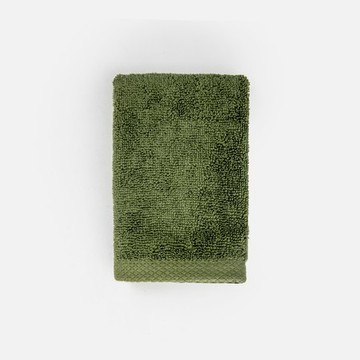 PALETTE厚型乾用純棉方巾30x30 琉璃綠