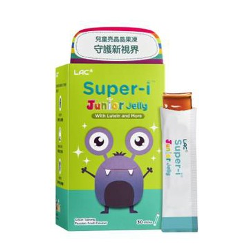 【LAC】2件68折↘兒童亮晶晶果凍-百香果口味(30包/盒)-品牌會員專屬