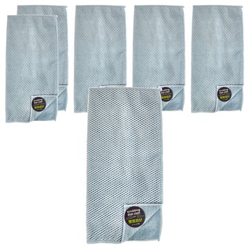 minono 米諾諾 網狀不沾油吸水抹布 6個 顏色隨機  27 x 27cm  1組