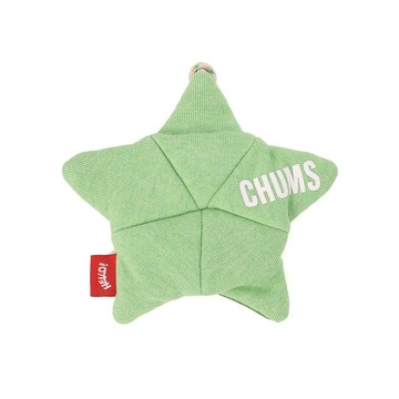 CHUMS Starfish Pouch迼型零錢包 萊姆綠 CH604057M014