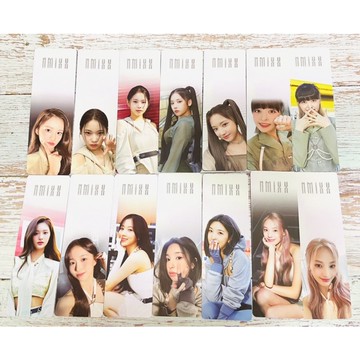韓居🇰🇷 SY通路特典書籤 LIGHT VER💕 NMIXX - AD MARE 特典