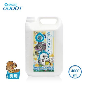 狗 酵素洗衣精 4000ml 除臭/抑菌 分解尿蛋白