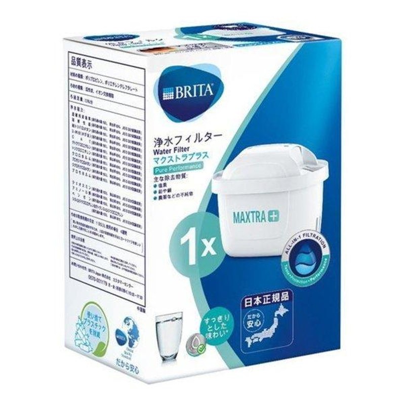 送料無料・まとめ買い×4個セット】ブリタ BRITA マクストラプラス ピュアパフォーマンス カートリッジ 1個入 | LINEショッピング