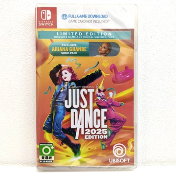 任天堂 Switch NS 舞力全開 2025 Just Dance 2025 中文 盒裝序號版 台灣代理版