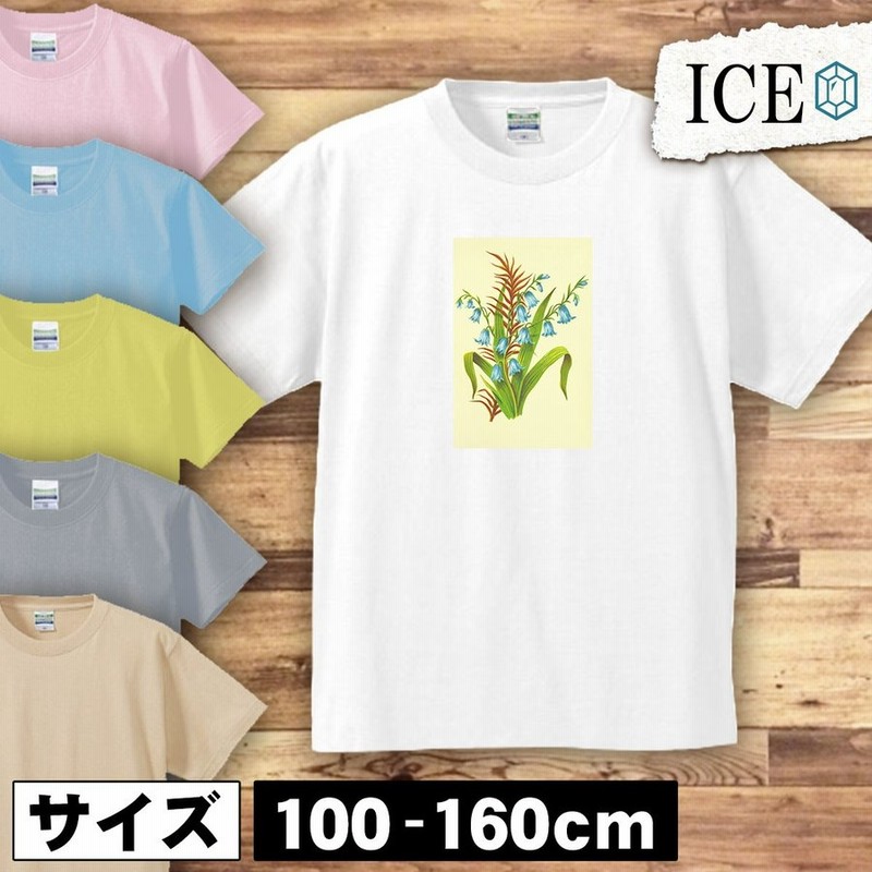 花 キッズ 半袖 Tシャツ 草木 アンティーク レトロ 男の子 女の子 ボーイズ ガールズ プリント 綿 おもしろ 面白い ゆるい トップス ジュニ 通販 Lineポイント最大0 5 Get Lineショッピング