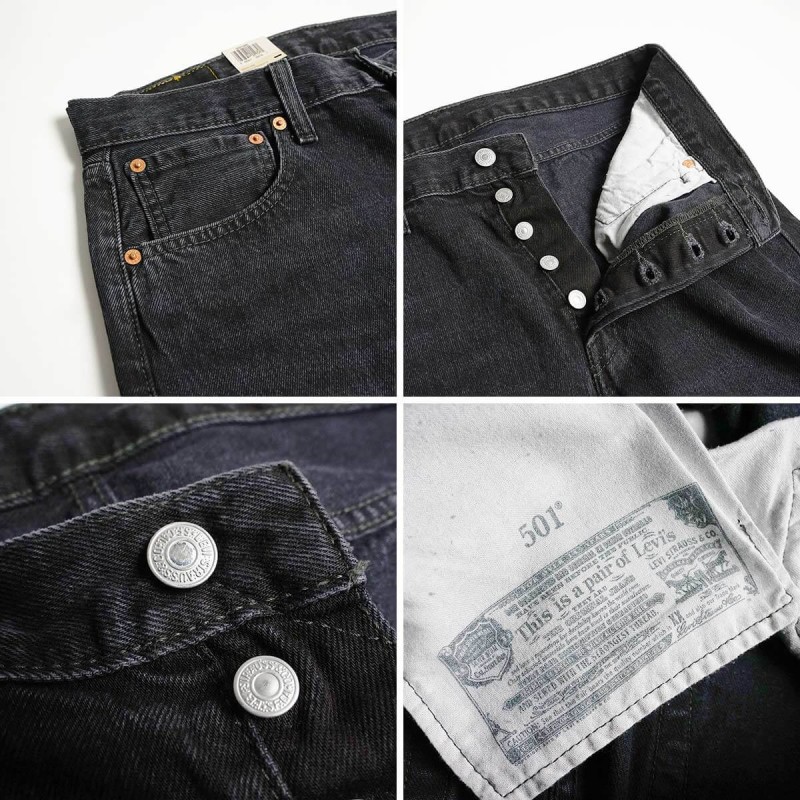 リーバイス LEVI'S 501 オリジナルユーズドウォッシュ プランク