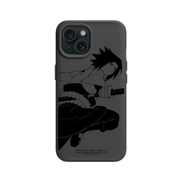 iPhone 15 SolidX 黑 - 火影忍者 Naruto - 素描系列-Sasuke