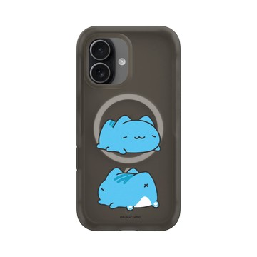 iPhone 17 AirX 本質黑 - 貓貓蟲咖波 Bugcat Capoo - 懶洋洋