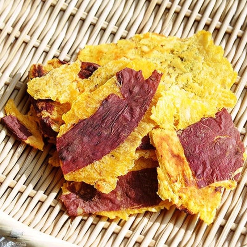 犬 おやつ 国産 素材そのまま カリカリ焼き芋せんべい ５０ｇ フルーツ＆ベジ 食物繊維 ドッグフード 関東当日便 LINEショッピング