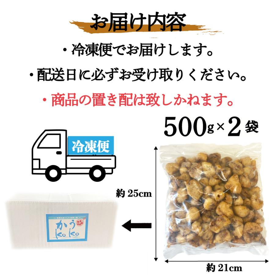 タコフリッター 1kg (500g×2袋） 冷凍 冷凍食品 タコ唐揚げ 冷凍食材