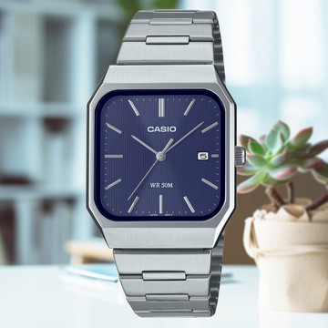 CASIO 卡西歐 標準型 三針 方形手錶 學生錶 考試用錶 手錶 MTP-B185D-2A1V