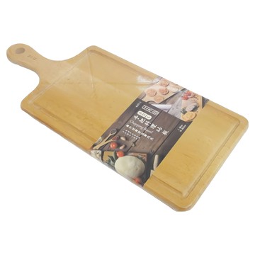 品木屋手把料理砧板  木色  L  1個