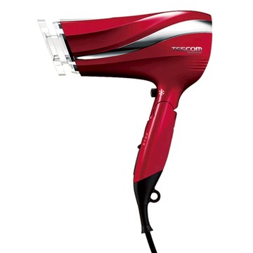 TESCOM TID2200TW 防靜電吹風機  1500W  渦流旋轉氣瀑設計  朱丹紅