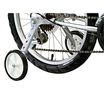 X-FREE【整組 輔助輪 白輪】16"~24" 可調式 單速變速雙用兒童車腳踏車【C45-27】