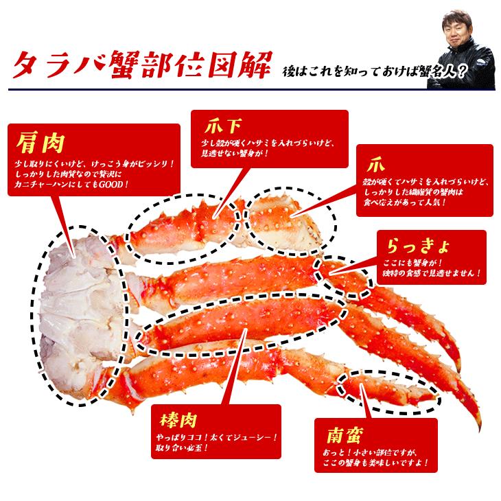 かに カニ 蟹 特大 タラバガニ 750g 送料無料 2人前 贈答 たらば プレゼント ギフト