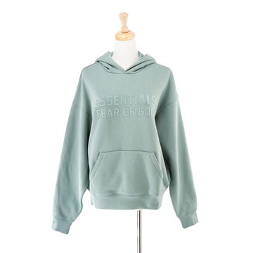 Essentials 新款Kids Hoodie Plum 連帽棉質上衣 (綠色/童款)