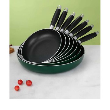 不粘鍋平底鍋家用無油煙炒菜鍋不沾鍋炒鍋燃氣電磁爐專用煎魚鍋