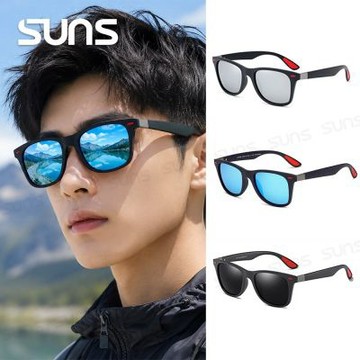 【SUNS】經典款時尚偏光墨鏡 TR90駕駛墨鏡 Polarized駕駛墨鏡 防眩光 抗UV400