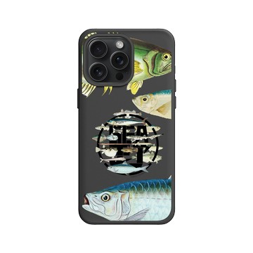 iPhone 15 Pro Max SolidX 黑 - KID - 魚群海釣