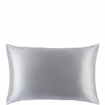 Slip Silk Pillowcase - Queen (Various Colors) - Silver