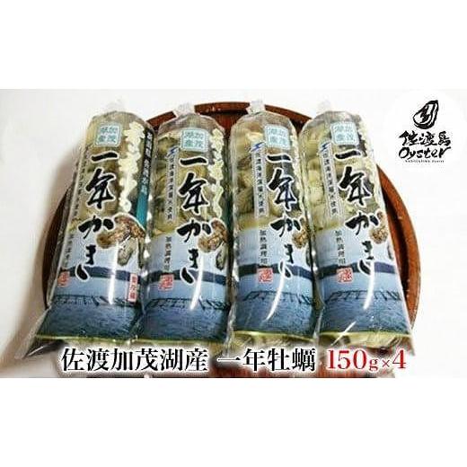 ふるさと納税 新潟県 佐渡市 一年牡蠣　むき身（150g×4袋）