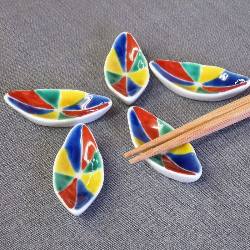 紫③ 九谷焼 箸置き30客セット | tatihome.com