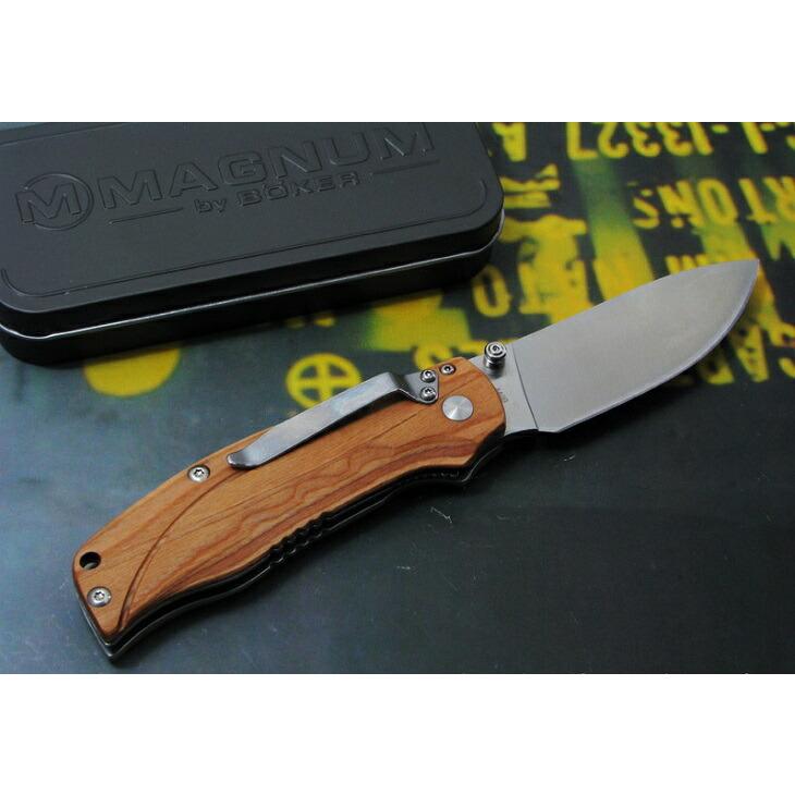 BOKER Magnum ボーカー マグナム #01MB700 パッカー ハンター 折り畳みナイフ 日本正規品  レターパック便配送可