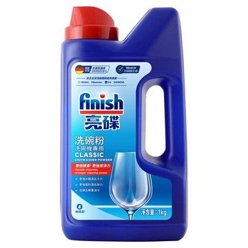 finish 洗碗粉 洗碗機專用  1kg  1瓶