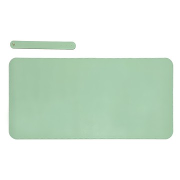 皮革軟木辦公書桌墊  60 x 30cm  淺綠色