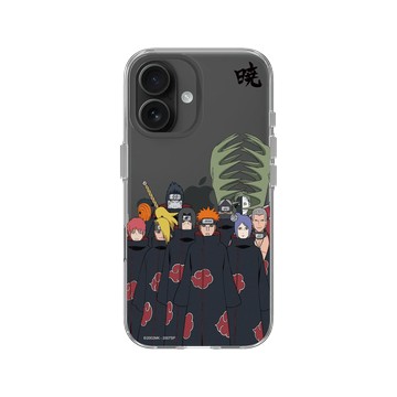 iPhone 16 Clear Case（相機按鈕） 透明 - 火影忍者 Naruto - 曉之戰隊