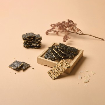 【Cheer Grove】超值整箱組  杏仁海苔卡滋脆/堅果海苔卡滋脆/黑芝麻糕/藜麥棒  各4盒