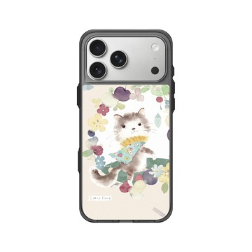 iPhone 17 Pro Max Clear (相機按鈕) 酷墨灰 - 涼丰 LiangFeng - 跟我走貓咪