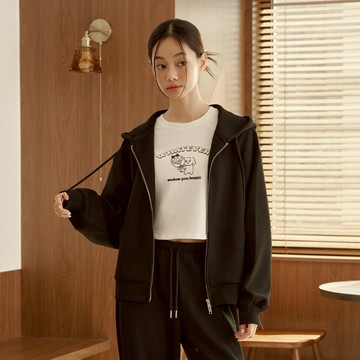 CC.DAILY-氧氣棉連帽外套(二色)-女【K2CO006】