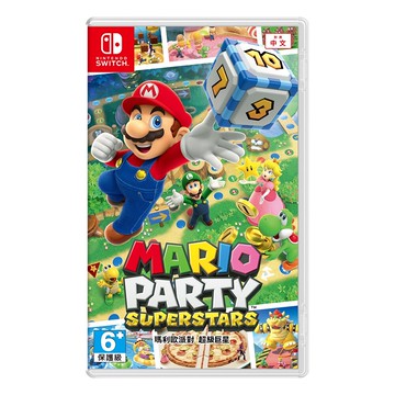 秋葉電玩 現貨  NS Switch 任天堂 《 瑪利歐派對 超級巨星 》中文版