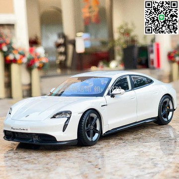 【卓越優選館】比美高1:24保時捷新能源合金汽車模型 仿真超跑男孩收藏擺件 合金車模禮品 精緻工藝