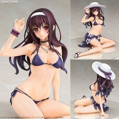 冴えない彼女の育てかた♭ 霞ヶ丘詩羽 水着Ver. 1/7 完成品フィギュア 霞ヶ丘詩羽 水着Ver. 1/7 ABS＆PVC製塗装済み完成品 [冴えない