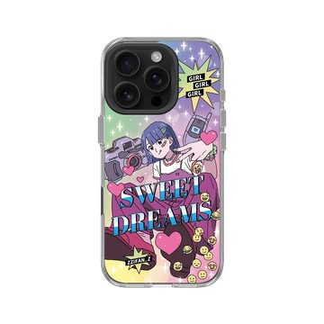 iPhone 16 Pro Clear Case（相機按鈕） 透明 - 子凡 Zzifan_z - 千禧女孩