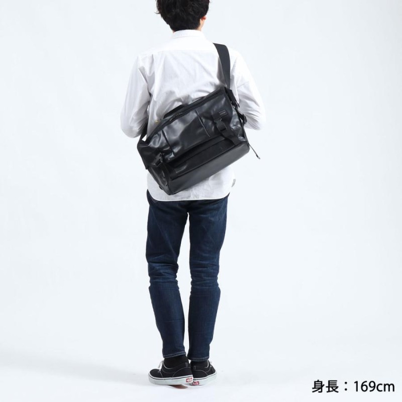 ポーター アルーフ ショルダーバッグ 023-03758 吉田カバン PORTER ALOOF MESSENGER BAG メッセンジャーバッグ  メンズ 革 A4 本革 軽い 軽量 日本製 | LINEブランドカタログ