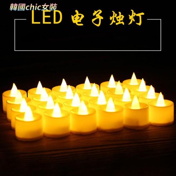 佛燈佛堂佛前電子蠟燭供燈家用供奉仿真LED無煙酥油長明燈供佛燈小號