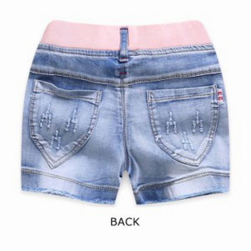 キッズショートパンツ 女の子 ショートパンツ ガールズ 女児 デニム風ショートパンツ 伸縮性抜群 履きやすい ベルトループあり 通販 Lineポイント最大1 0 Get Lineショッピング