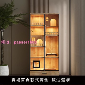 不占地貓籠貓別墅貓柜實木小戶型全景貓籠子貓砂盆一體家用貓房子