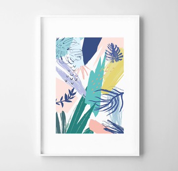 Colour Forest (3) 可客製化 掛畫 海報