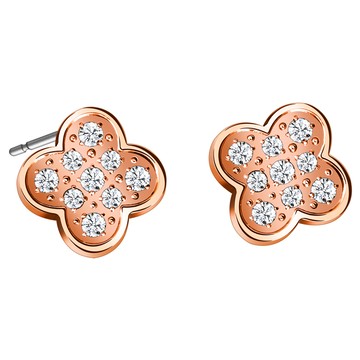 ROYAL DAMON 羅亞戴蒙 只唯你-耳環-玫瑰金