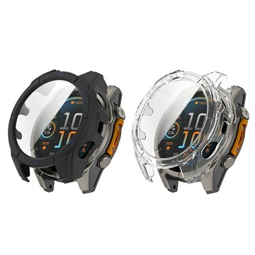 【PC+鋼化玻璃一體錶殼】適用 Garmin Fenix 9 Fenix 8 51mm AMOLED 手錶保護殼硬殼