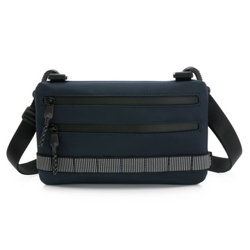 防潑橫式隨身包-灰霧藍(289630970)