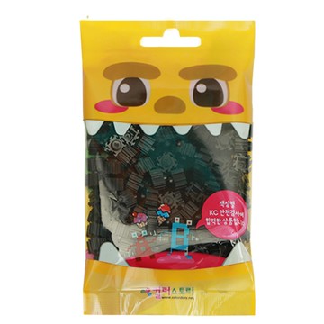 韓國 Color Story - 免燙拼豆-補充包165顆(黑色/10mm)