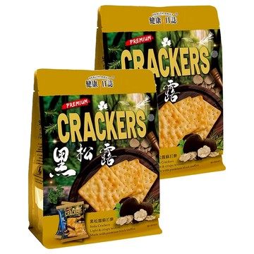 HEALTH DAILY 健康日誌 黑松露蘇打餅 超酥脆餅體 獨立包裝  192g  2袋